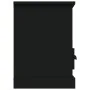 Mueble de TV madera contrachapada negro 100x35x50 cm de , Muebles TV - Ref: Foro24-816289, Precio: 85,92 €, Descuento: %