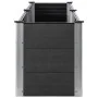 Arriate elevado de jardín WPC gris 200x50x54 cm de , Maceteros y jardineras - Ref: Foro24-318095, Precio: 292,47 €, Descuento: %