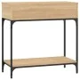Mesa consola madera de ingeniería roble Sonoma 75x34,5x75 cm by , Side tables - Ref: Foro24-833399, Price: 88,27 €, Discount: %