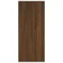Aparador de madera de ingeniería marrón roble 102x33x75 cm by , Sideboards - Ref: Foro24-813016, Price: 122,57 €, Discount: %