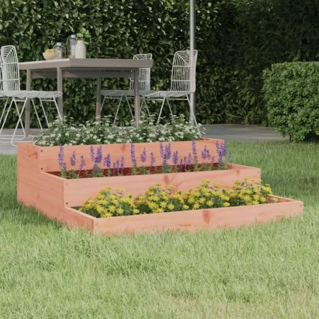 Jardinera de madera maciza de abeto douglas 78x78x27 cm | Foru.es | Tu tienda online para hogar, jardín y más Foro24.es