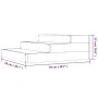 Jardinera de madera maciza de abeto douglas 78x78x27 cm | Foru.es | Tu tienda online para hogar, jardín y más Foro24.es