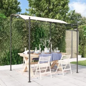 Toldo acero y tela color crema 2x2,3 m 180 g/m² de , Carpas y cenadores - Ref: Foro24-362391, Precio: 186,58 €, Descuento: %