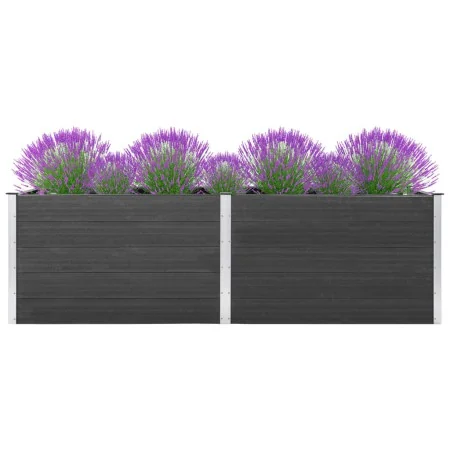 Arriate de WPC gris 300x50x91 cm | Foru.es | Tu tienda online para hogar, jardín y más Foro24.es