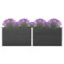 Arriate de WPC gris 300x50x91 cm | Foru.es | Tu tienda online para hogar, jardín y más Foro24.es