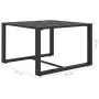Mesa de centro de aluminio gris antracita de , Sofás modulares de exterior - Ref: Foro24-49242, Precio: 106,26 €, Descuento: %