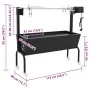 Espetón de asado/barbacoa eléctrica de acero inoxidable | Foru.es | Tu tienda online para hogar, jardín y más Foro24.es