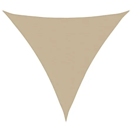 Toldo de vela triangular tela Oxford beige 6x6x6 m de , Sombrillas - Ref: Foro24-135185, Precio: 48,81 €, Descuento: %