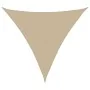 Toldo de vela triangular tela Oxford beige 6x6x6 m de , Sombrillas - Ref: Foro24-135185, Precio: 48,81 €, Descuento: %