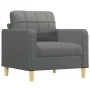 Juego de sofás con cojines 4 piezas tela gris oscuro by , Sofas - Ref: Foro24-3201267, Price: 711,43 €, Discount: %