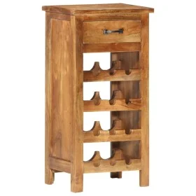 Botellero de madera maciza de acacia 40x30x80 cm by , Wine racks - Ref: Foro24-287482, Price: 184,37 €, Discount: %