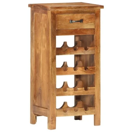 Botellero de madera maciza de acacia 40x30x80 cm by , Wine racks - Ref: Foro24-287482, Price: 184,37 €, Discount: %