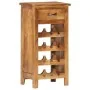 Botellero de madera maciza de acacia 40x30x80 cm by , Wine racks - Ref: Foro24-287482, Price: 184,37 €, Discount: %