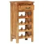 Botellero de madera maciza de acacia 40x30x80 cm by , Wine racks - Ref: Foro24-287482, Price: 184,37 €, Discount: %