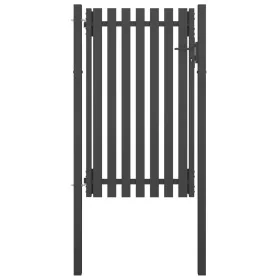 Puerta de valla para jardín de acero gris antracita 1x2 cm von , Gartentore - Ref: Foro24-146330, Preis: 216,42 €, Rabatt: %