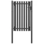 Puerta de valla para jardín de acero gris antracita 1x2 cm de , Puertas de jardín - Ref: Foro24-146330, Precio: 216,42 €, Des...