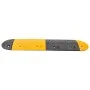 Badén de velocidad caucho amarillo y negro 129x32,5x4 cm de , Señales de carretera y tráfico - Ref: Foro24-153105, Precio: 77...