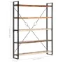 Estantería de 5 niveles madera maciza reciclada 140x30x180 cm | Foru.es | Tu tienda online para hogar, jardín y más Foro24.es