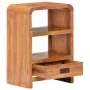 Mesita de noche madera maciza acacia acabado miel 40x30x60 cm de , Mesitas de noche - Ref: Foro24-289633, Precio: 172,29 €, D...