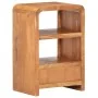 Mesita de noche madera maciza acacia acabado miel 40x30x60 cm de , Mesitas de noche - Ref: Foro24-289633, Precio: 172,29 €, D...