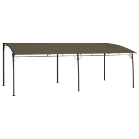 Toldo parasol de jardín gris taupe 6x3x2,55 m de , Carpas y cenadores - Ref: Foro24-312256, Precio: 358,99 €, Descuento: %