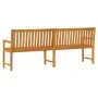 Banco de jardín madera maciza de acacia 219 cm de , Bancos de jardín - Ref: Foro24-316613, Precio: 230,02 €, Descuento: %