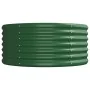 Jardinera arriate acero recubrimiento polvo verde 440x80x36 cm by , Pots and planters - Ref: Foro24-318933, Price: 67,54 €, D...