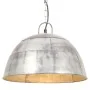 Lámpara colgante vintage 25 W plateada redonda 41 cm E27 | Foru.es | Tu tienda online para hogar, jardín y más Foro24.es