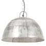 Lámpara colgante vintage 25 W plateada redonda 41 cm E27 | Foru.es | Tu tienda online para hogar, jardín y más Foro24.es
