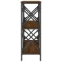 Mesa consola madera de ingeniería marrón roble 100x28x80,5 cm | Foru.es | Tu tienda online para hogar, jardín y más Foro24.es