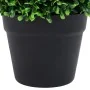 Plantas de boj artificial 2 uds forma bola maceta verde 27 cm by , artificial flora - Ref: Foro24-336520, Price: 37,78 €, Dis...