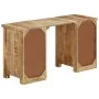 Escritorio con pedestal madera maciza de mango 140x50x77 cm de , Escritorios - Ref: Foro24-338209, Precio: 485,29 €, Descuent...