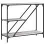 Mesa consola madera de ingeniería gris Sonoma 88,5x30x75 cm | Foru.es | Tu tienda online para hogar, jardín y más Foro24.es