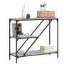 Mesa consola madera de ingeniería gris Sonoma 88,5x30x75 cm | Foru.es | Tu tienda online para hogar, jardín y más Foro24.es