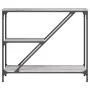 Mesa consola madera de ingeniería gris Sonoma 88,5x30x75 cm | Foru.es | Tu tienda online para hogar, jardín y más Foro24.es
