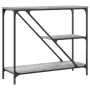 Mesa consola madera de ingeniería gris Sonoma 88,5x30x75 cm | Foru.es | Tu tienda online para hogar, jardín y más Foro24.es