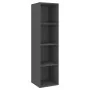 Muebles de salón de pared 2 piezas madera de ingeniería gris | Foru.es | Tu tienda online para hogar, jardín y más Foro24.es