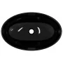 Lavabo de vidrio templado negro 54,5x35x15,5 cm de , Lavabos - Ref: Foro24-345250, Precio: 106,27 €, Descuento: %