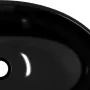 Lavabo de vidrio templado negro 54,5x35x15,5 cm de , Lavabos - Ref: Foro24-345250, Precio: 106,27 €, Descuento: %