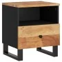 Mesitas de noche 2 uds madera maciza acacia y contrachapada de , Mesitas de noche - Ref: Foro24-350651, Precio: 111,66 €, Des...