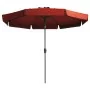 Madison Sombrilla de jardín redonda Flores Luxe rojo ladrillo 300 cm by , Umbrellas - Ref: Foro24-423701, Price: 137,15 €, Di...
