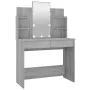 Tocador con LED gris sonoma 96x40x142 cm | Foru.es | Tu tienda online para hogar, jardín y más Foro24.es