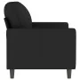 Sofá de 2 plazas terciopelo negro 120 cm de , Sofás - Ref: Foro24-359194, Precio: 211,65 €, Descuento: -5%%