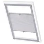 Persiana plisada blanca PK08 by , Blinds and blinds - Ref: Foro24-133532, Price: 28,37 €, Discount: -5%%