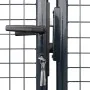 Puerta de malla de jardín acero galvanizado 400x175 cm gris de , Puertas de jardín - Ref: Foro24-143378, Precio: 659,05 €, De...