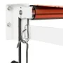 Toldo retráctil automático naranja y marrón 4x3 m by , Awnings - Ref: Foro24-3154493, Price: 331,43 €, Discount: -5%%