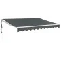 Toldo retráctil automático gris antracita 3,5x2,5 m de , Toldos - Ref: Foro24-3154487, Precio: 284,50 €, Descuento: -5%%