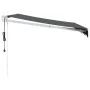 Toldo retráctil automático gris antracita 3,5x2,5 m de , Toldos - Ref: Foro24-3154487, Precio: 284,50 €, Descuento: -5%%