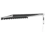 Toldo retráctil automático gris antracita 3,5x2,5 m de , Toldos - Ref: Foro24-3154487, Precio: 284,50 €, Descuento: -5%%