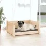 Cama para perros madera maciza de pino 65,5x50,5x28 cm de , Camas para perros - Ref: Foro24-821447, Precio: 58,03 €, Descuent...